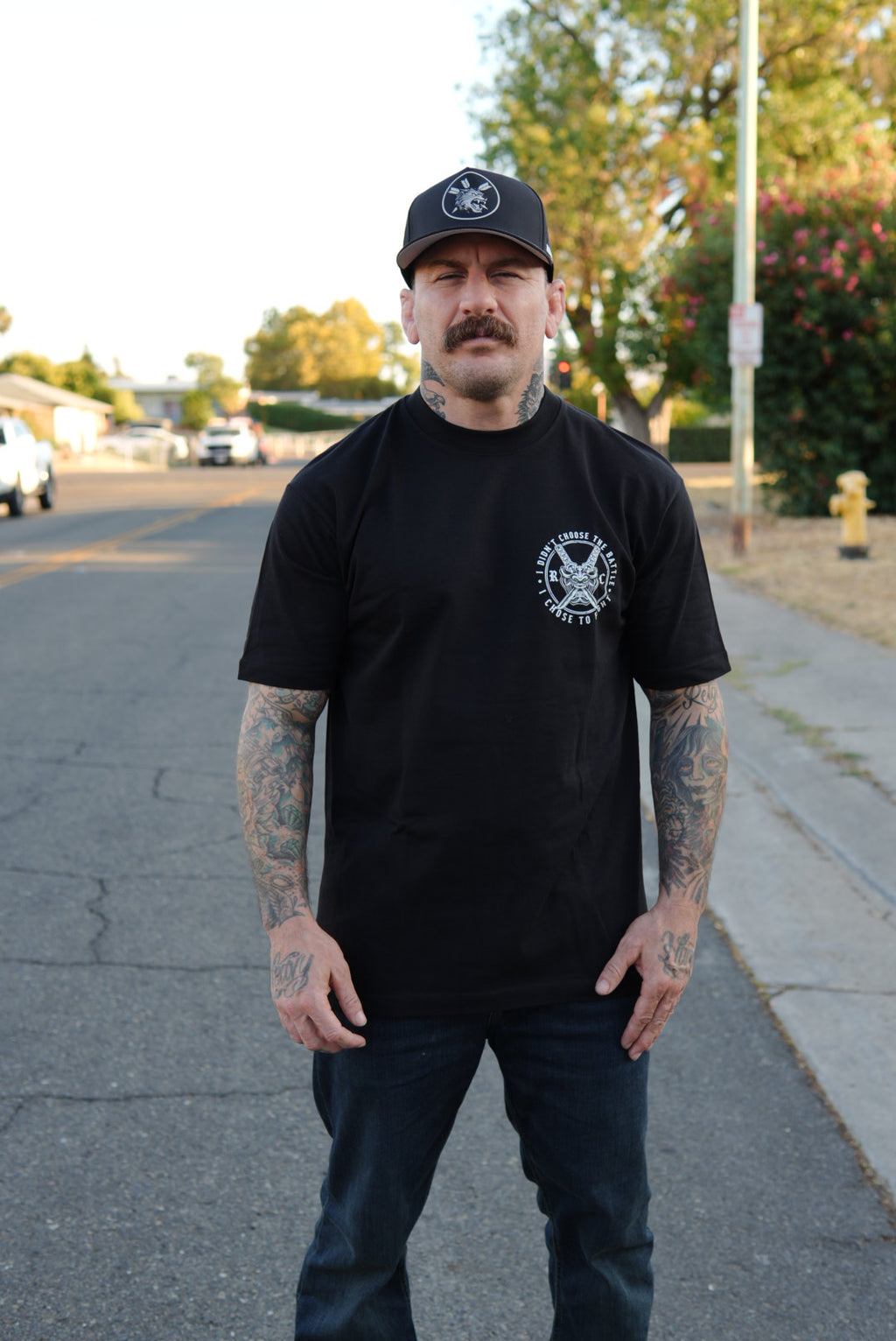 Chose To Fight Oversize Tee