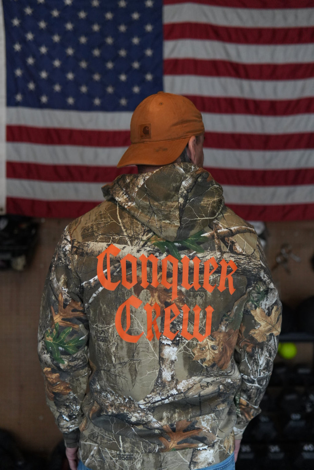 Conquer Crew Camo Hoodie