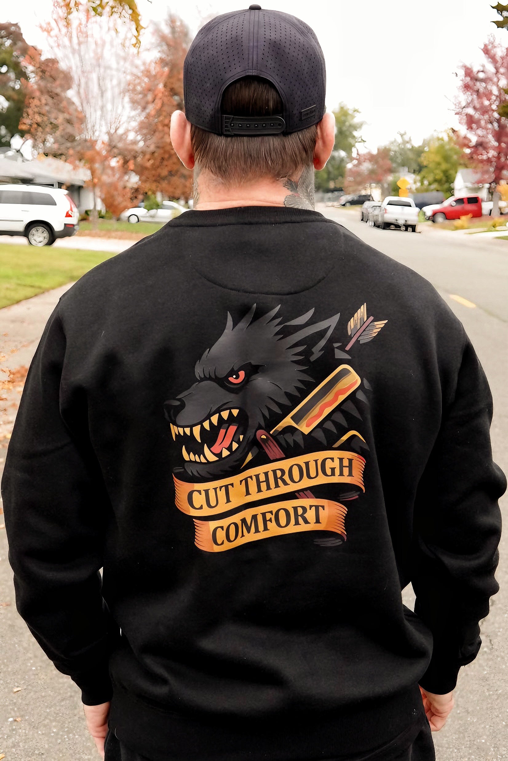 Crewneck Cut Through Comfort