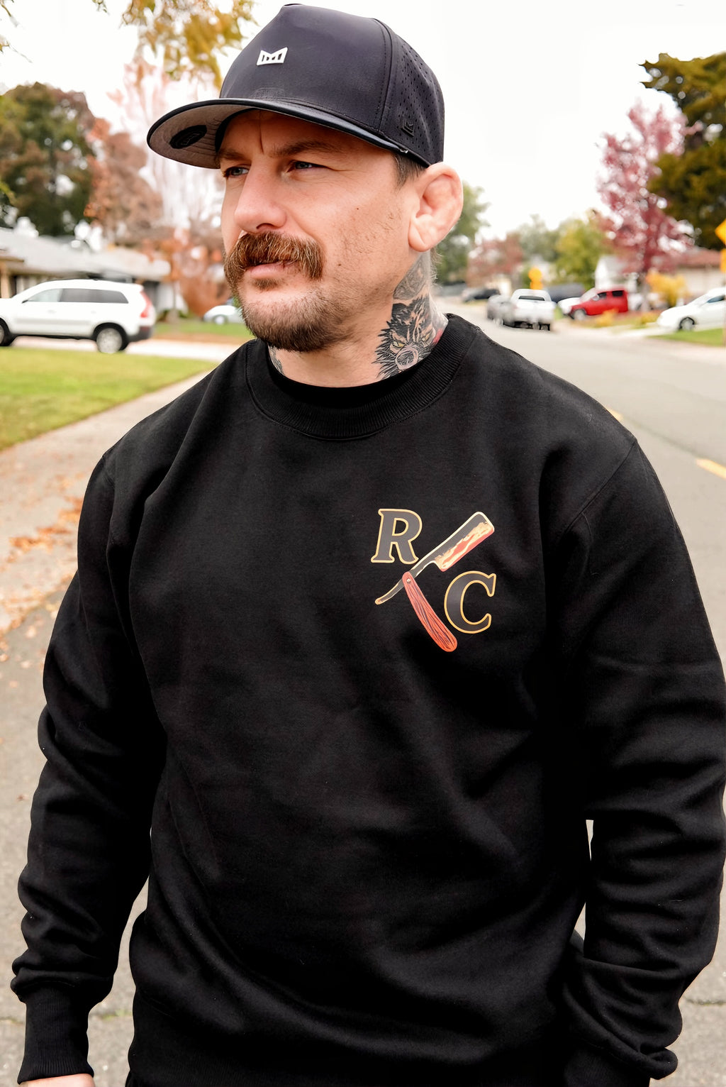 Crewneck Cut Through Comfort