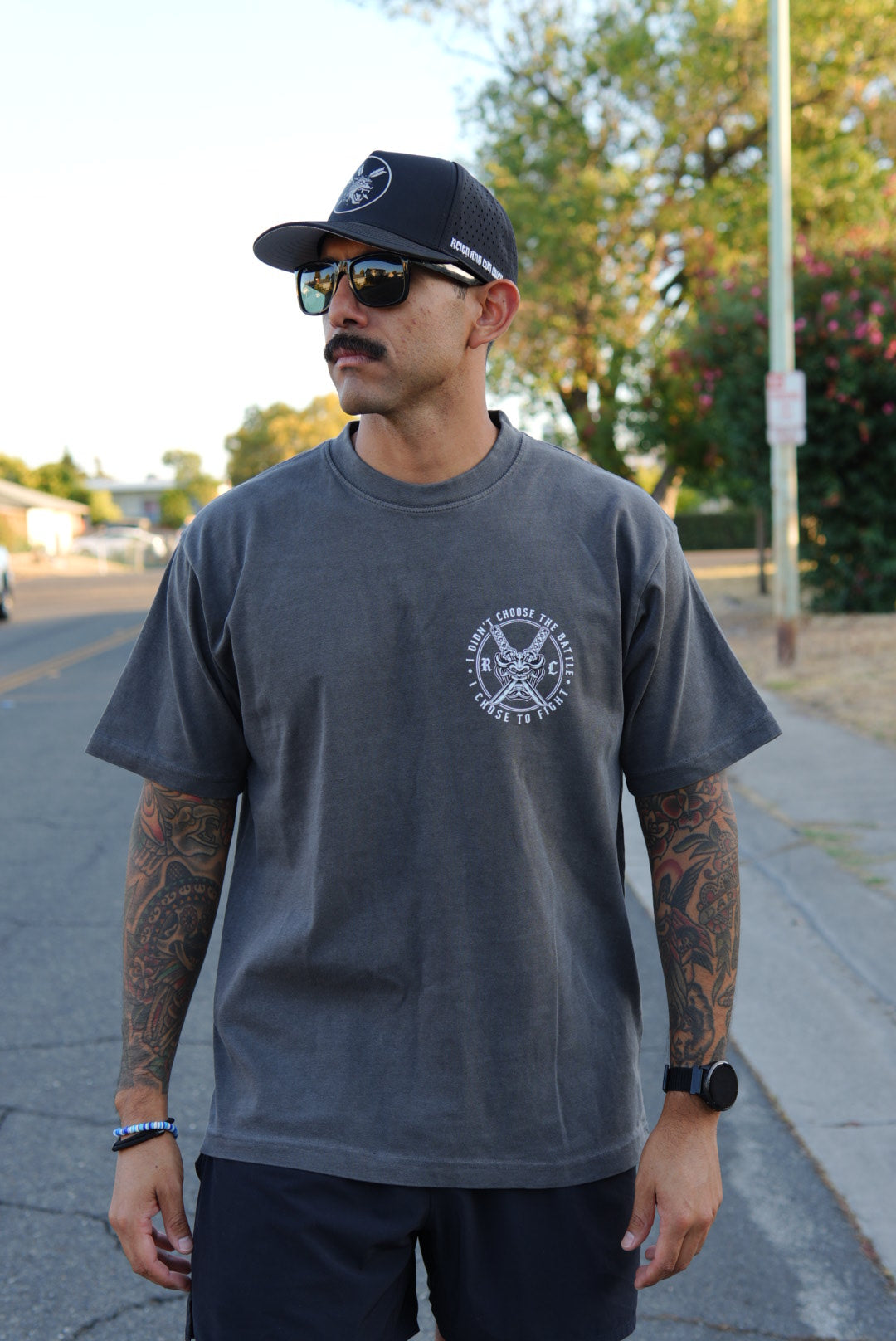 Chose To Fight Oversize Tee