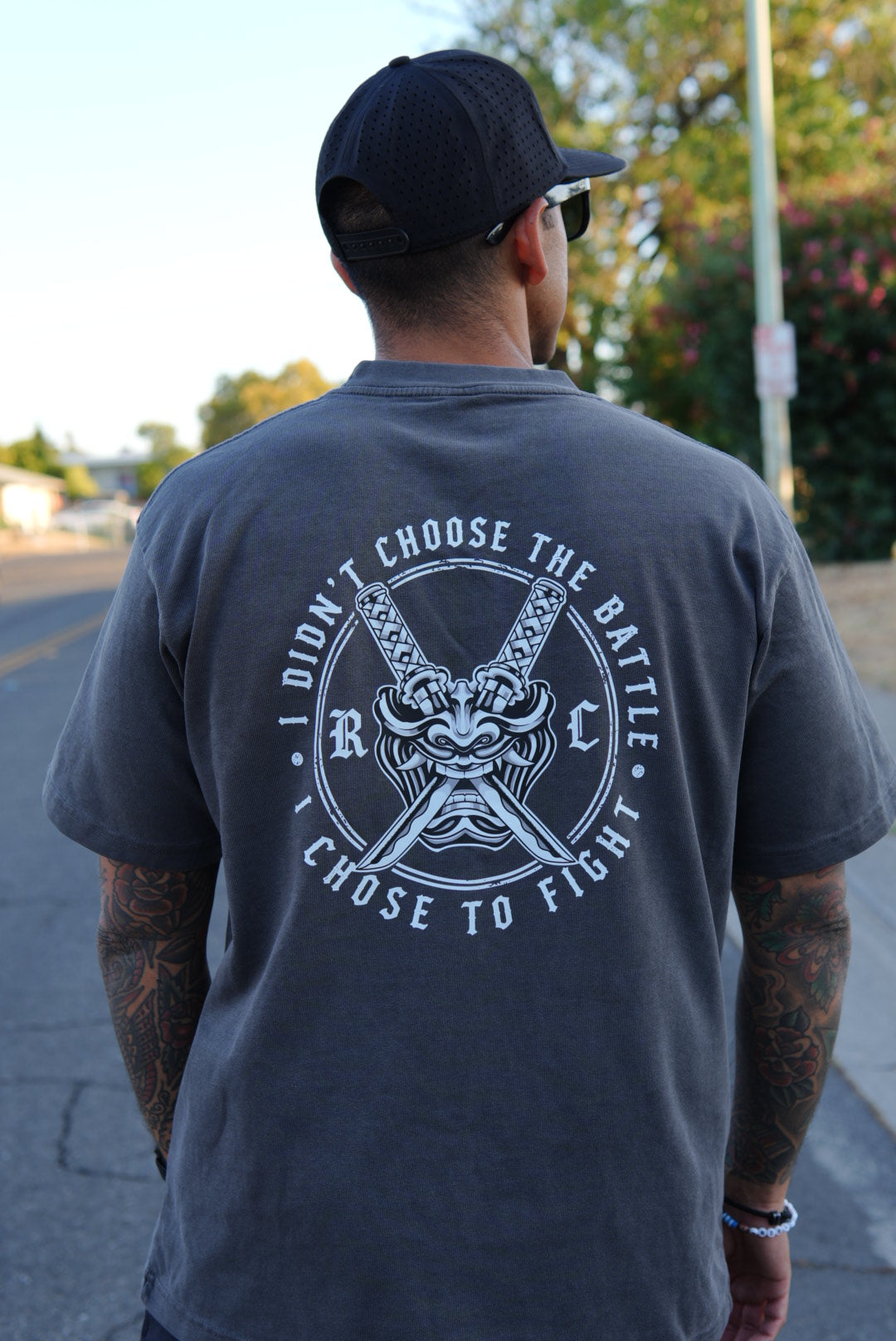 Chose To Fight Oversize Tee