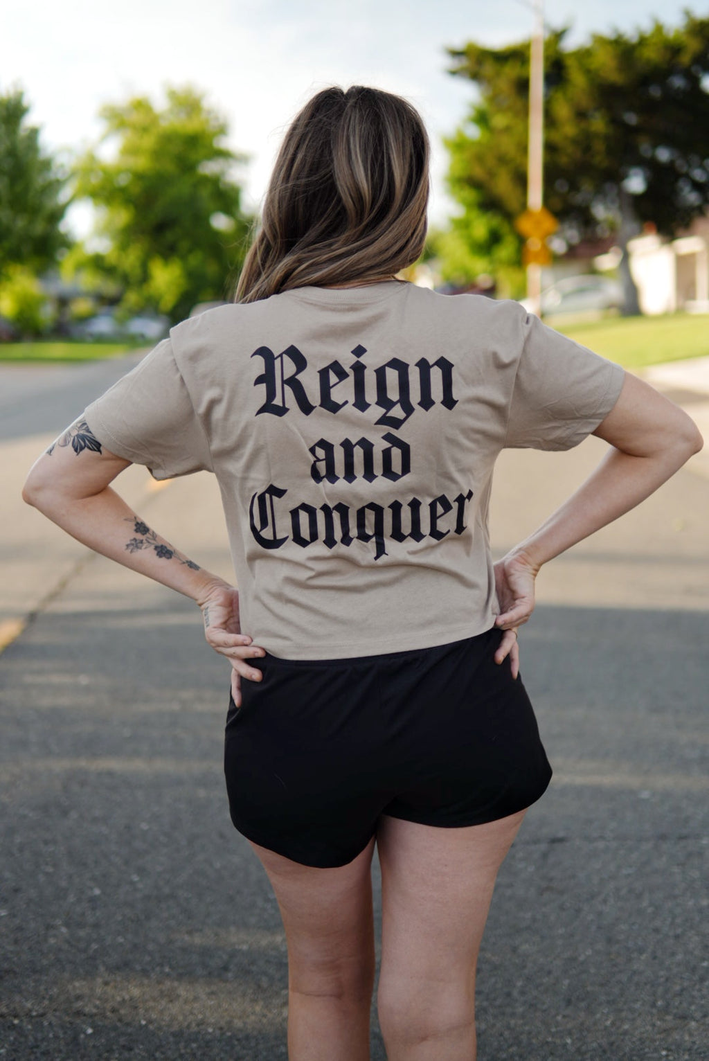 Reign & Conquer Crop Top