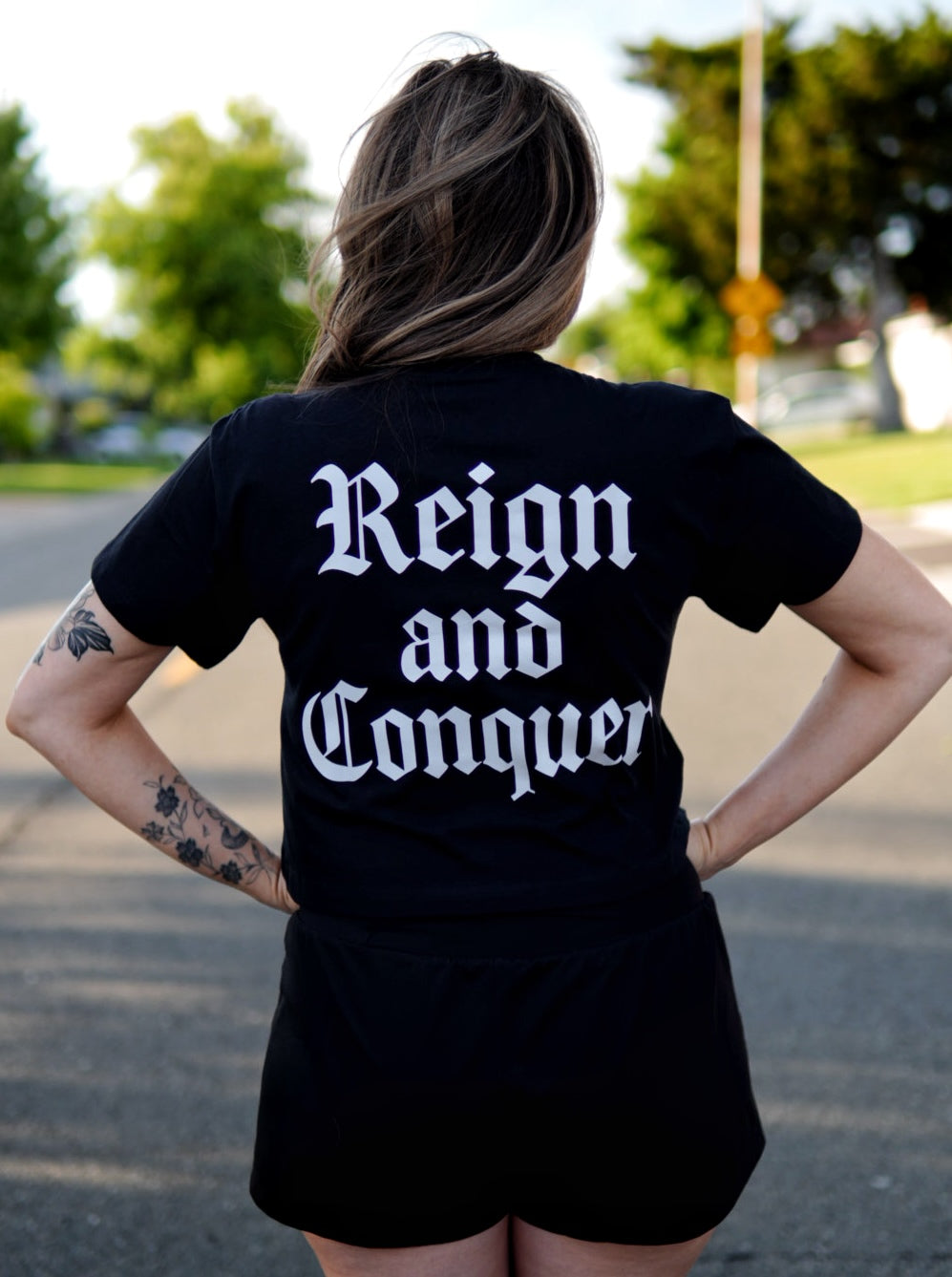 Reign & Conquer Crop Top