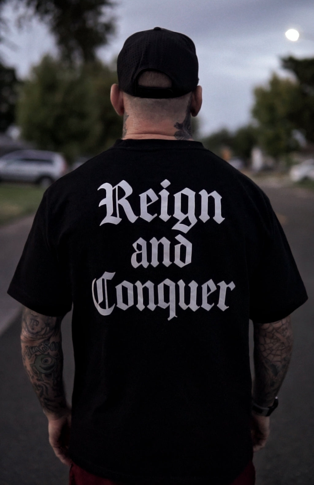 Oversized Heavyweight Wolf Tee