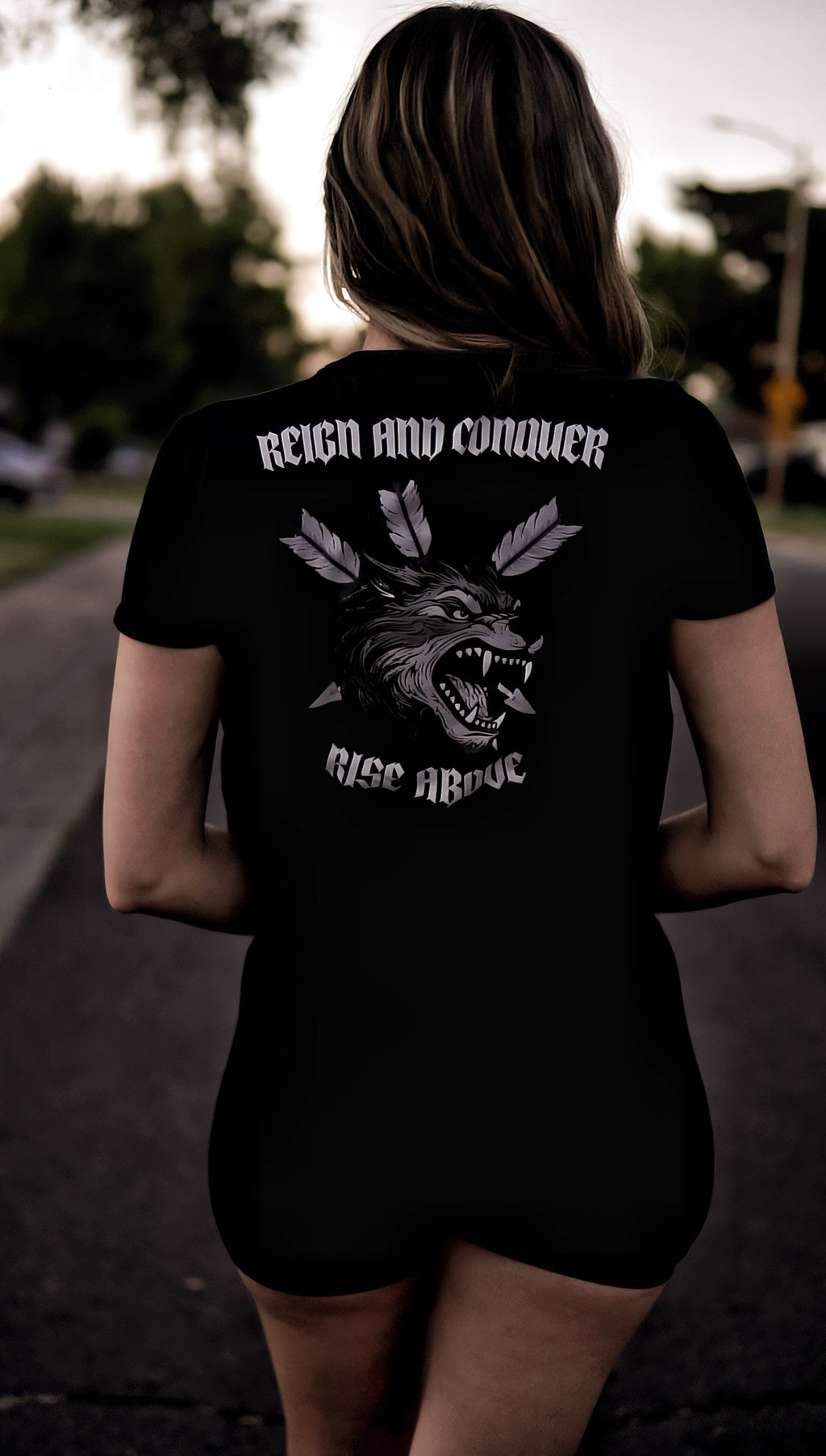 Rise Above – Women’s Crop Top