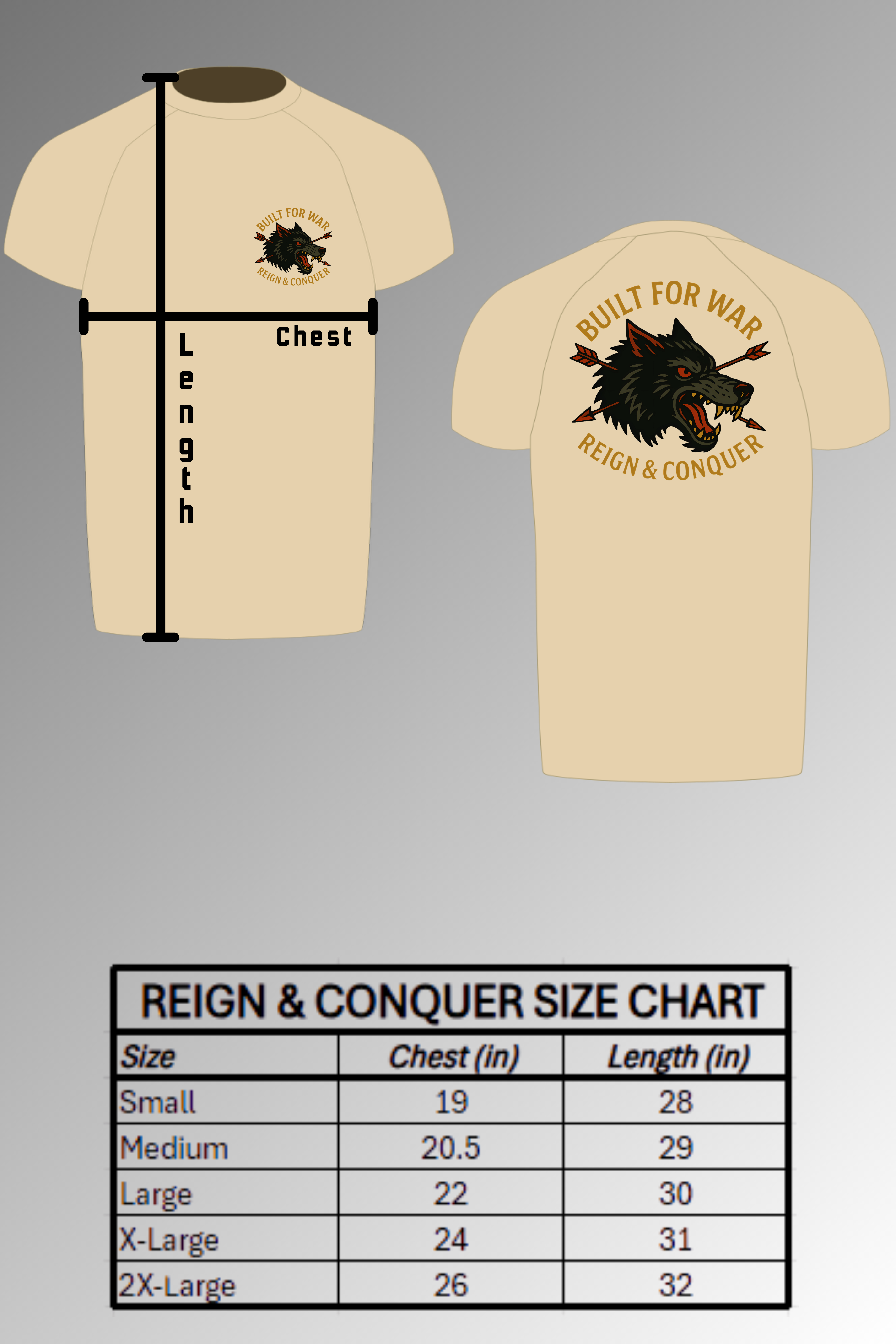 Built for War Tee